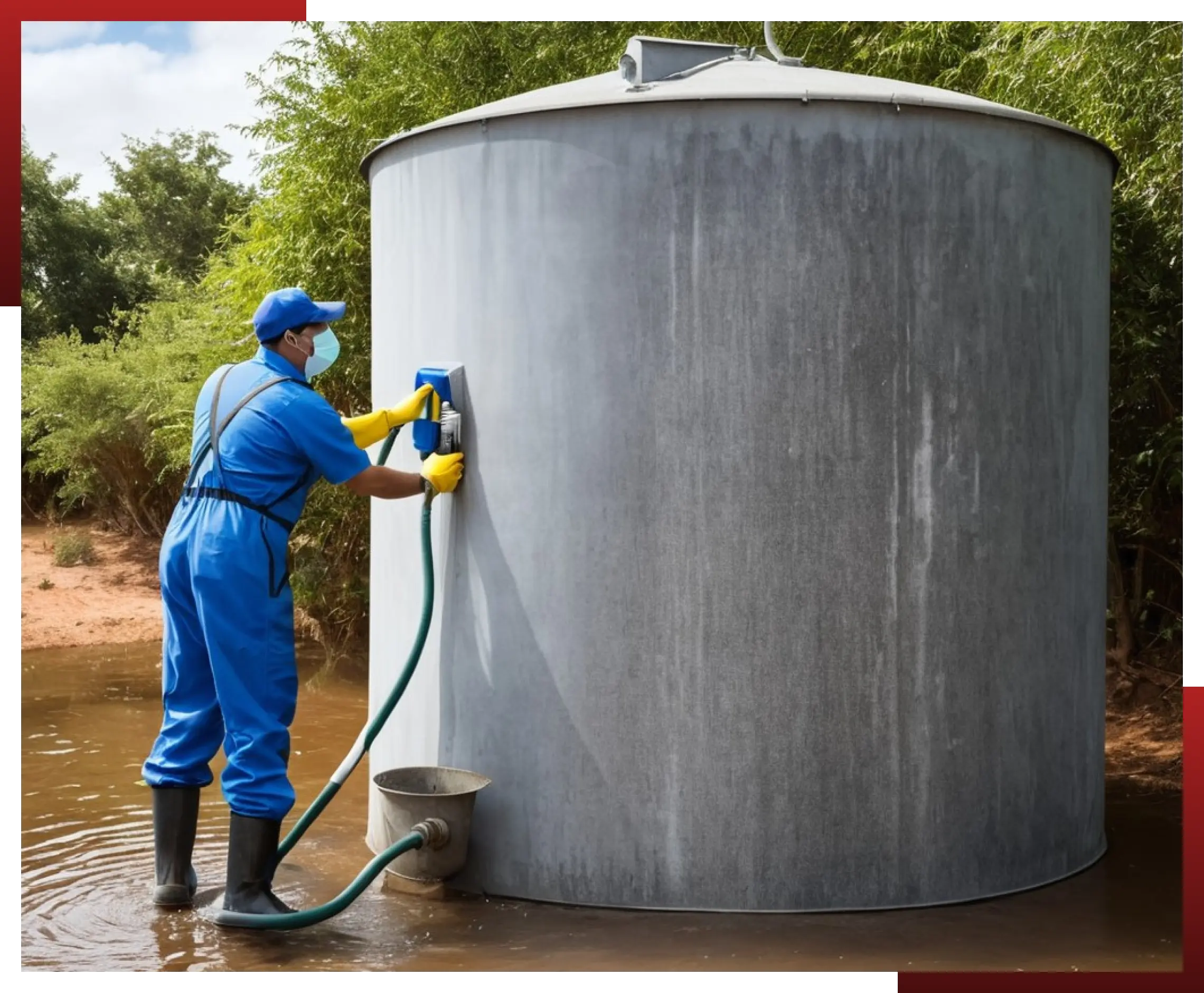 Water Tank Cleaning Service